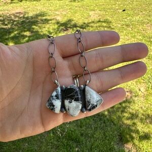 White Buffalo Bar Necklace